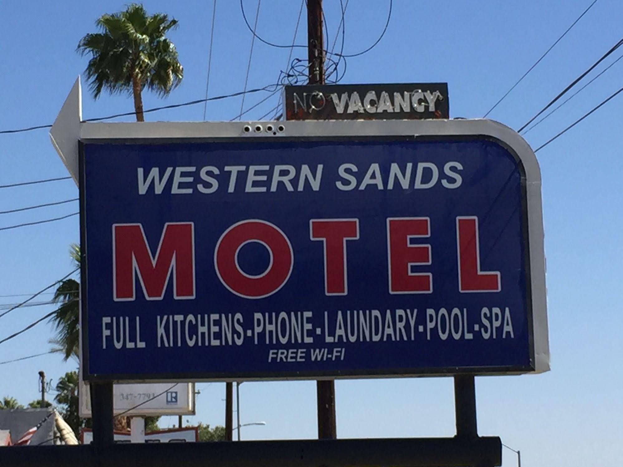 Western Sands Motel 인디오 외부 사진
